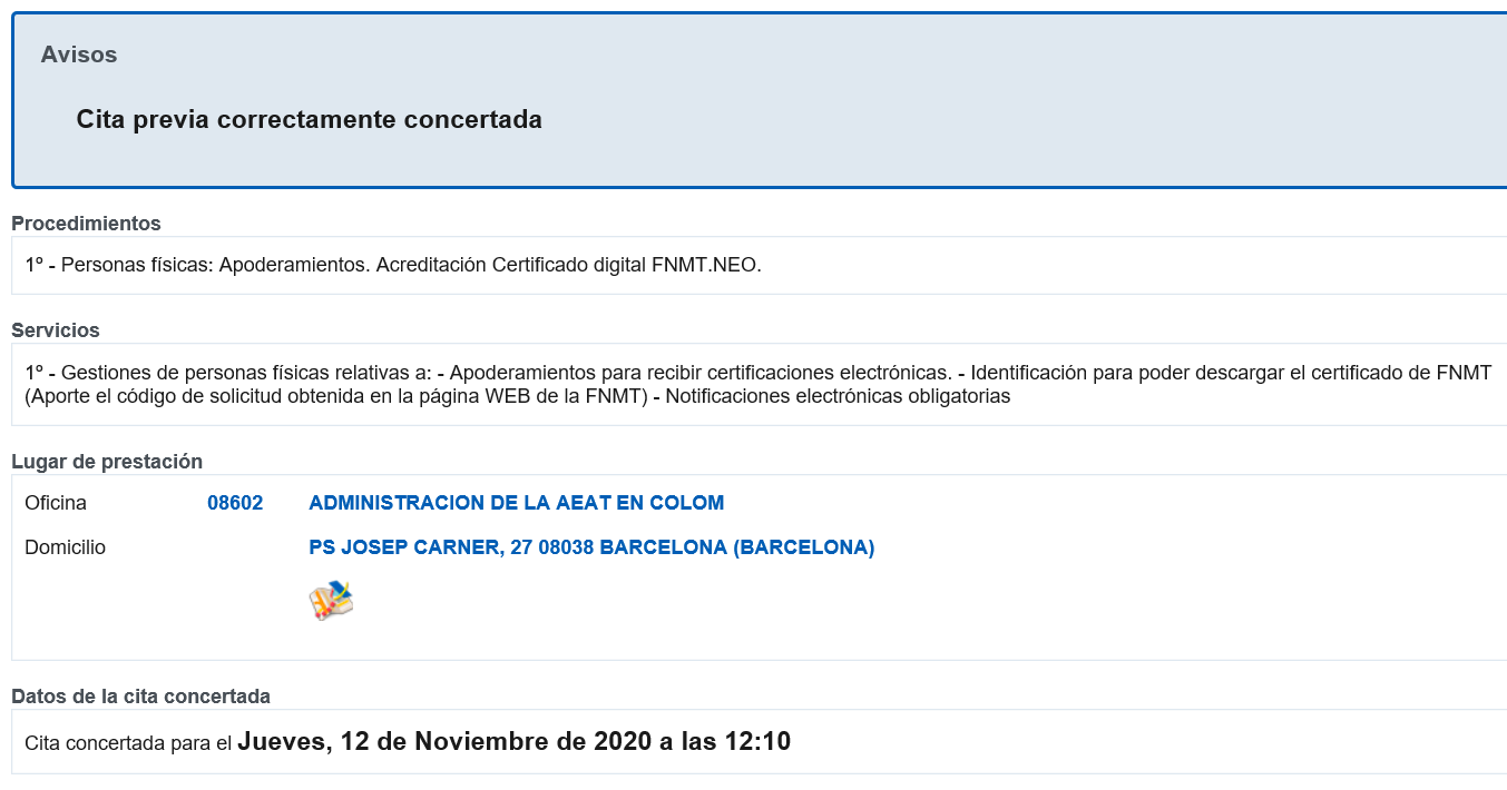 accreditation-appointment-result