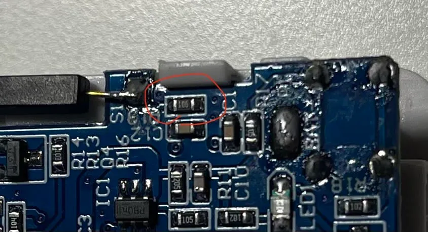 reed-pulldown-resistor